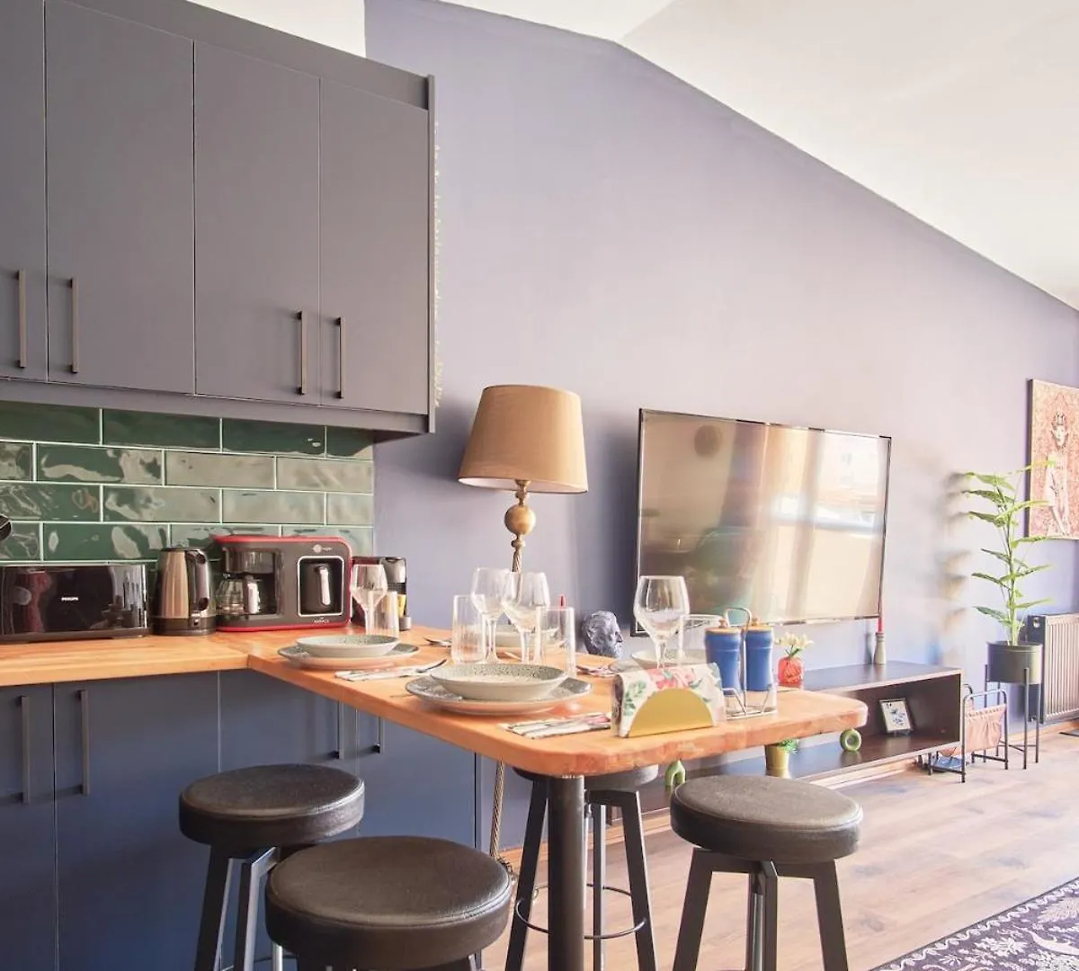 公寓 伊斯坦布尔Cozy Penthouse With The Balcony公寓