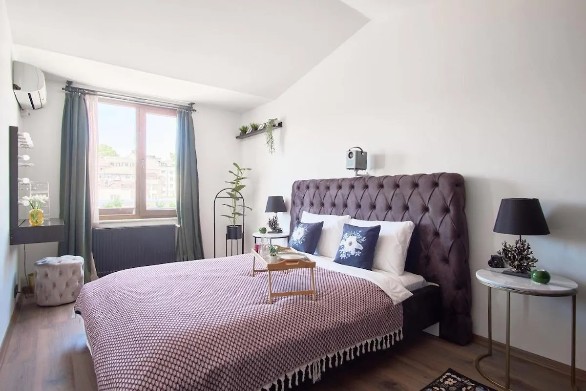 Cozy Penthouse With The Balcony Apartment Istanbul