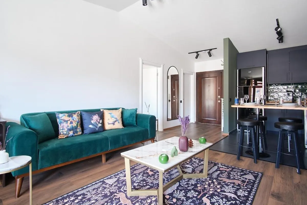 Cozy Penthouse With The Balcony Apartment Istanbul