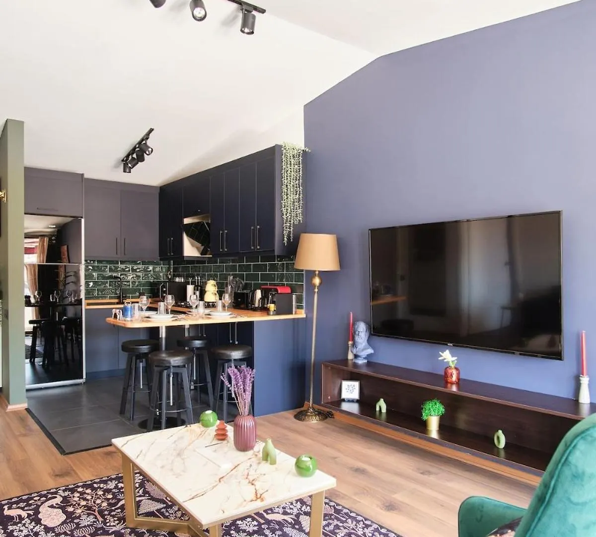 Cozy Penthouse With The Balcony Apartment Istanbul Turkey